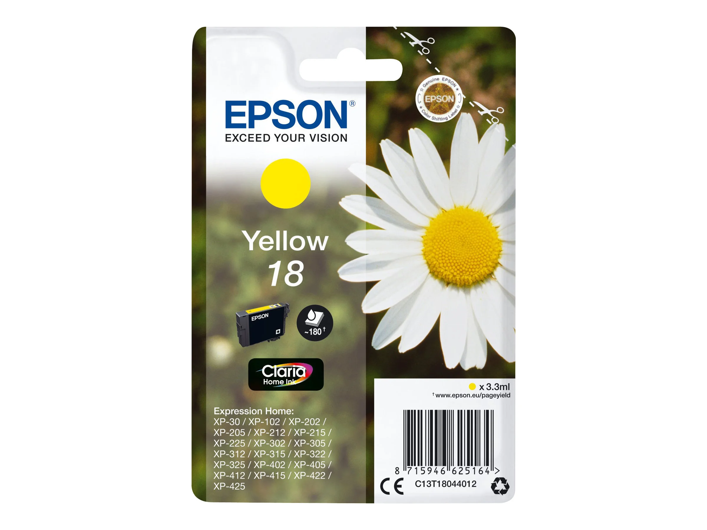 Epson 18 Gul