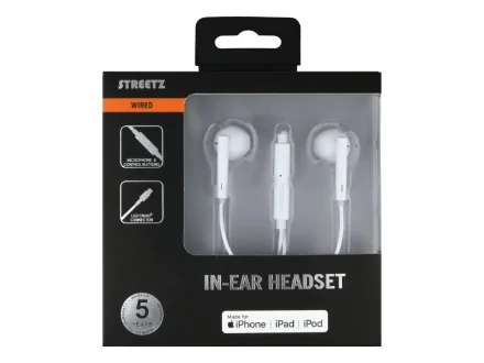 Streetz HL-390 In-Ear-headset MFi