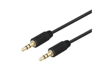 Deltaco Audio cable 3,5mm male-male 3m