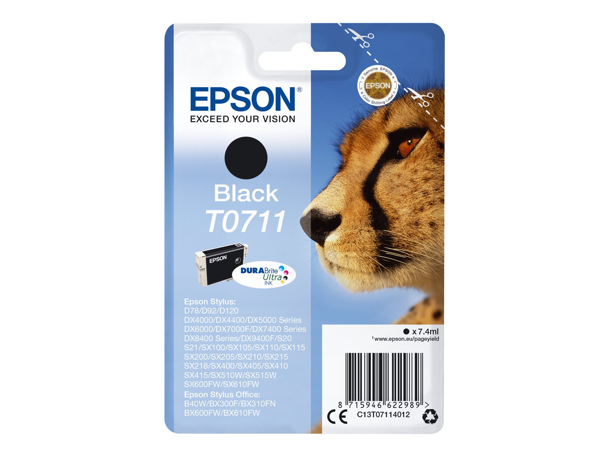 Epson T0711 Sort