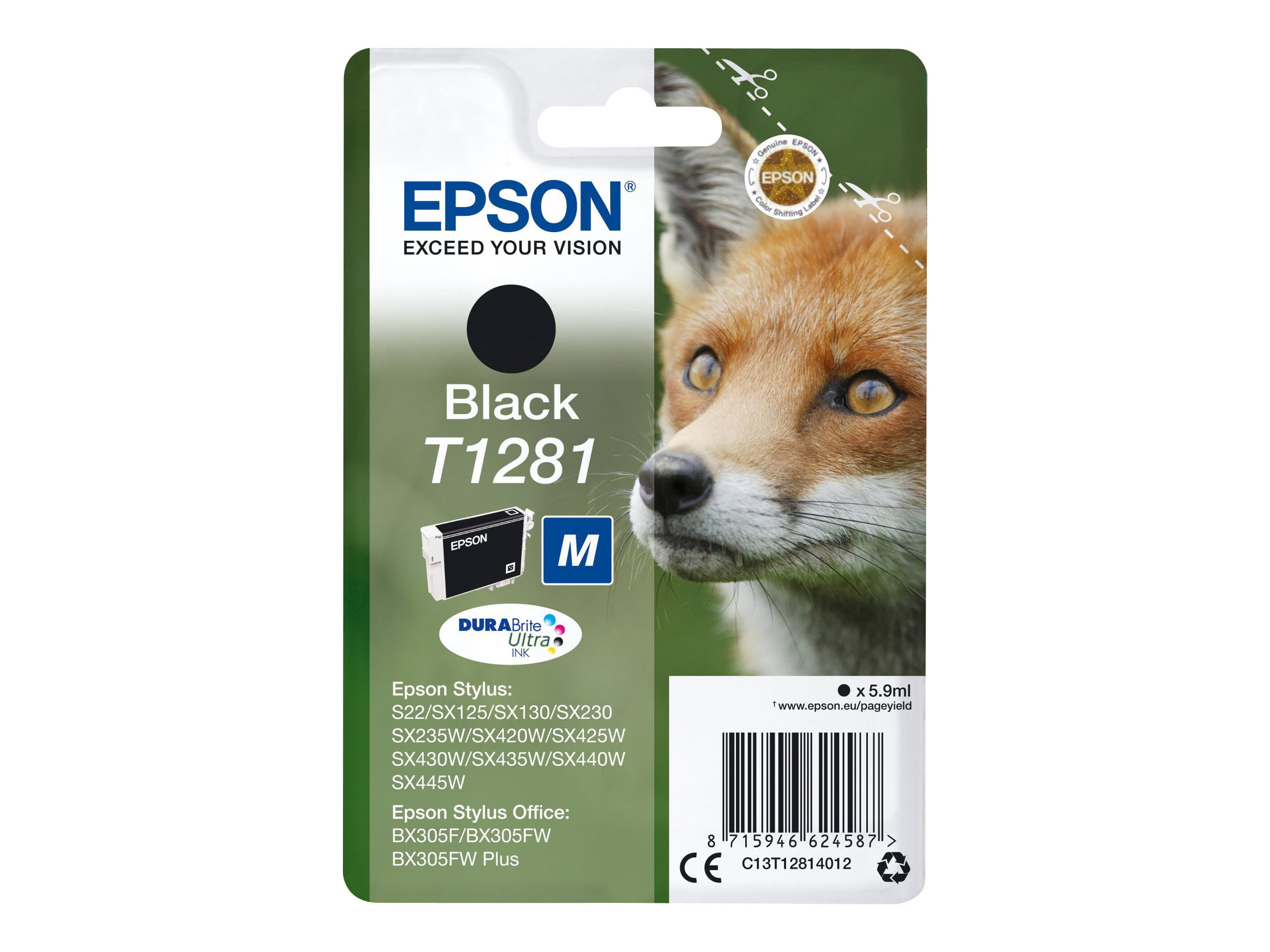 Epson T1281 Sort